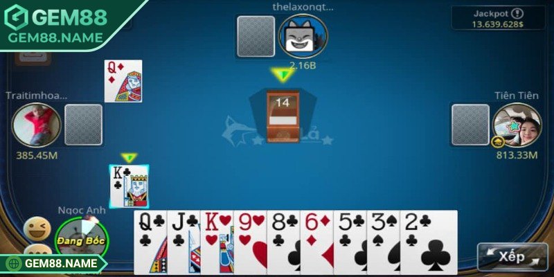 Phỏm Gem88 - Tựa Game Bài Trí Tuệ Dễ Chơi, Dễ Thắng 3 Quy trình đánh và hạ trong ván phỏm