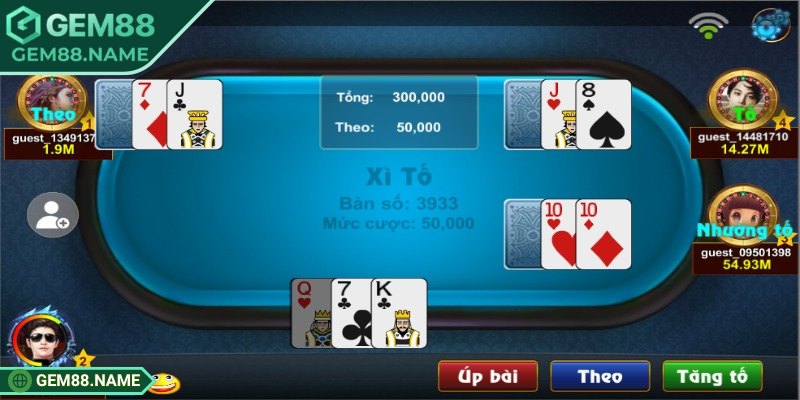 Hạn mức cược trong mỗi ván game bài